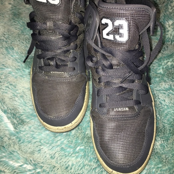 Nike Air Jordan1 Flight 4 Gray - Picture 1 of 8